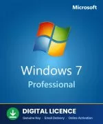Windows 7 Professional genuine digital licence key