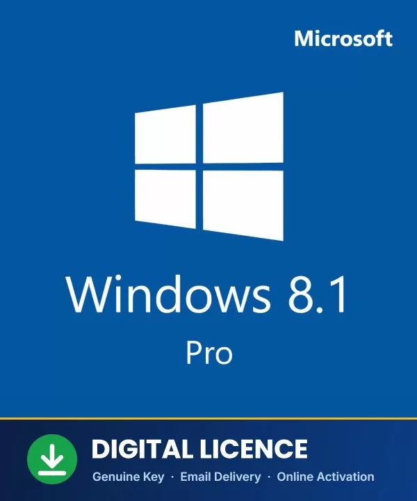 Windows 8.1 Professional genuine digital licence key