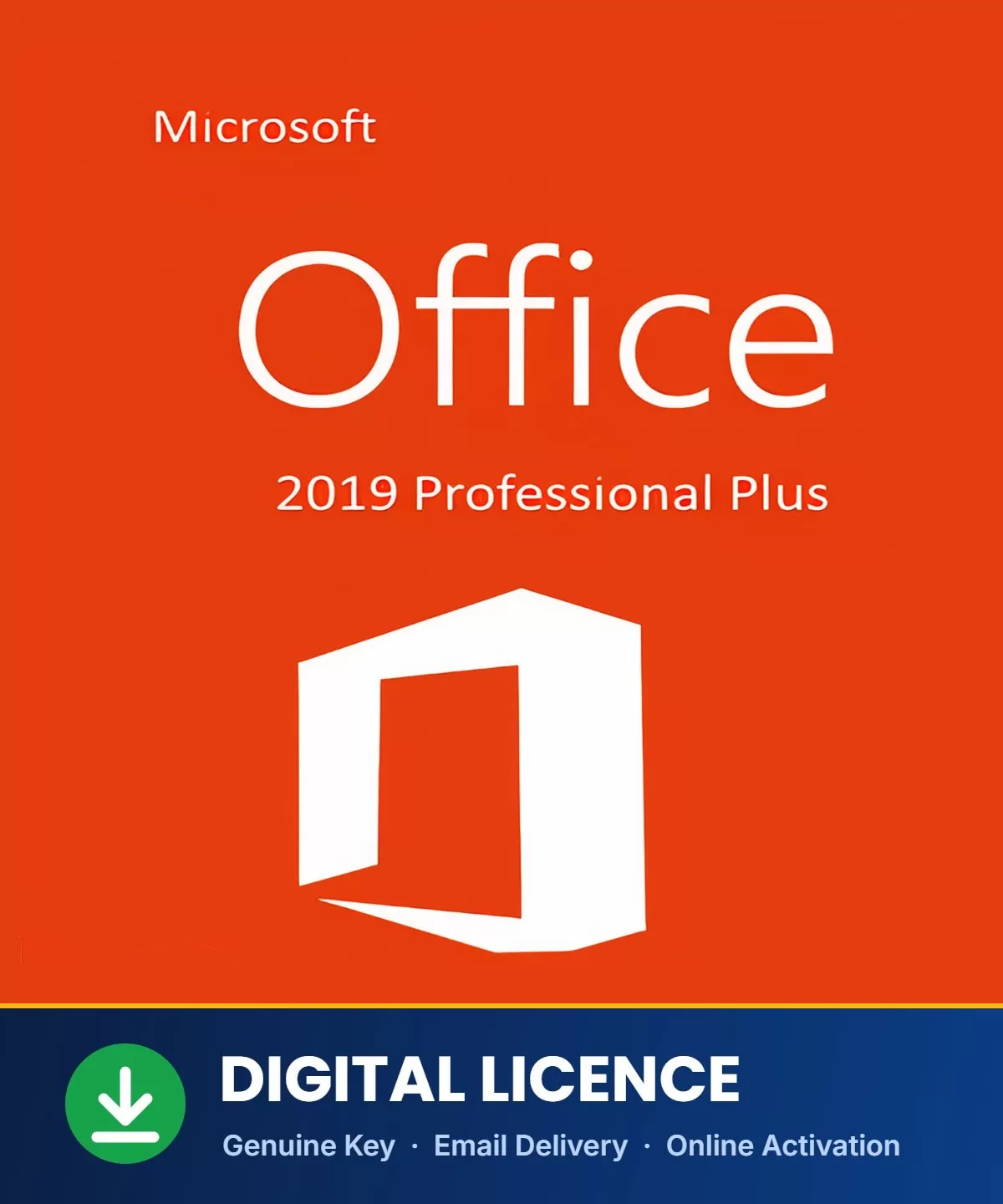 Microsoft Office 2019 Professional Plus genuine digital licence key