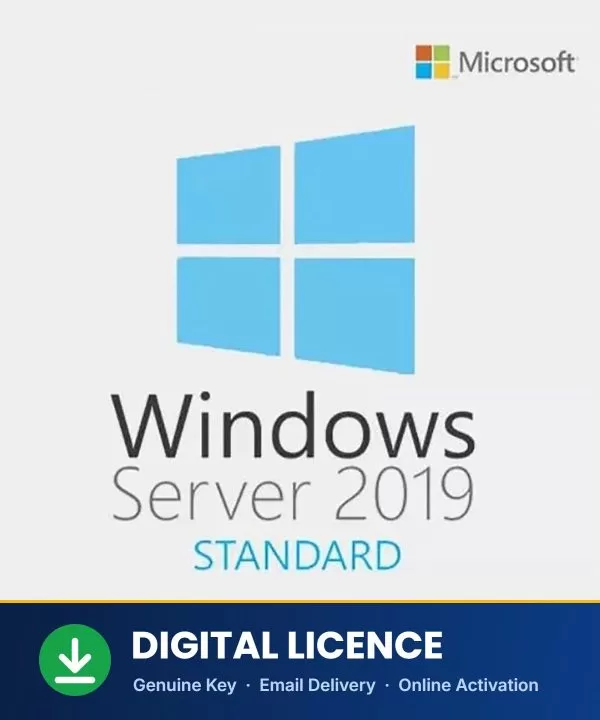 Windows Server 2019 Standard genuine digital licence key