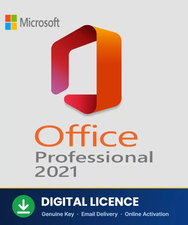 Microsoft Office 2021 Professional Plus genuine digital licence key