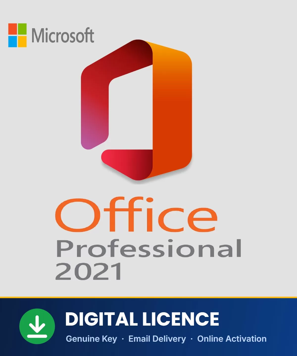 Microsoft Office 2021 Professional Plus genuine digital licence key