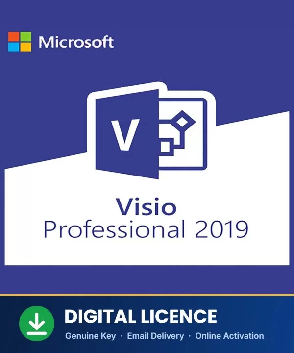 Microsoft Visio 2019 Professional genuine digital licence key