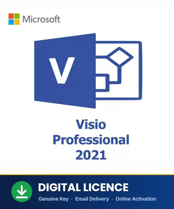 Microsoft Visio 2021 Professional genuine digital licence key