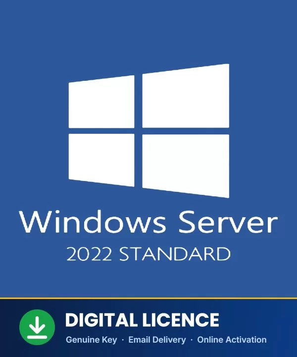 Windows Server 2022 Standard genuine digital licence key