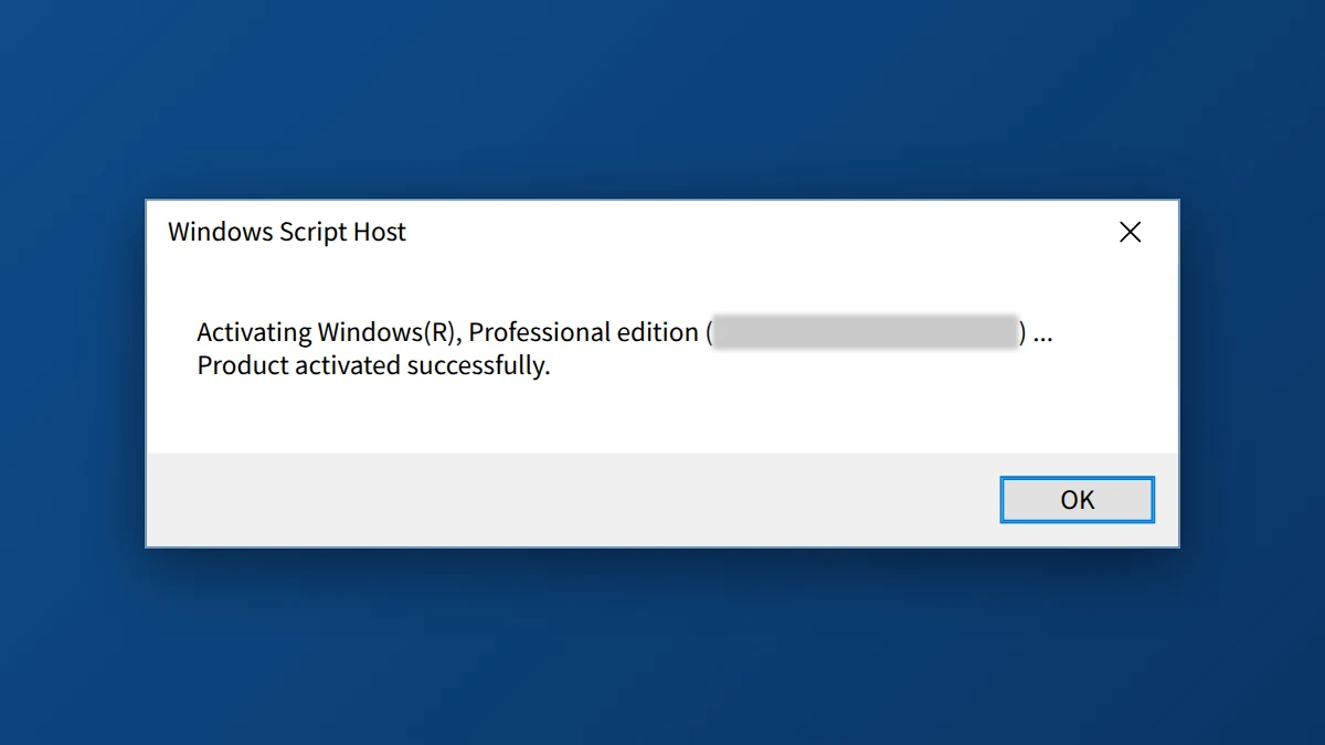 slmgr /ato confirming Product activated successfully on Windows 10