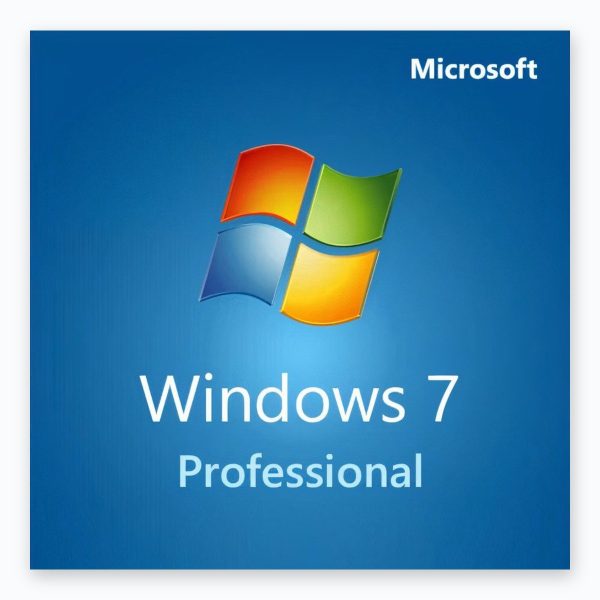 Windows 7 Professional 32/64 bit – product artwork