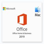 Microsoft Office 2019 Home and Business for Mac – product artwork