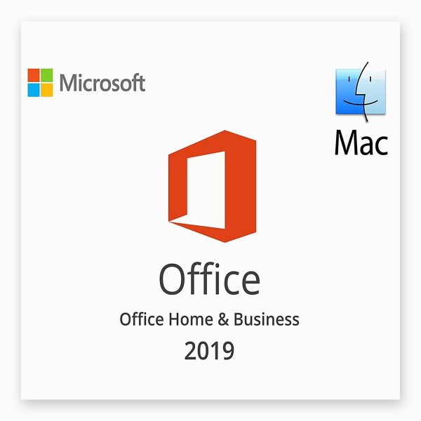 Microsoft Office 2019 Home and Business for Mac – product artwork