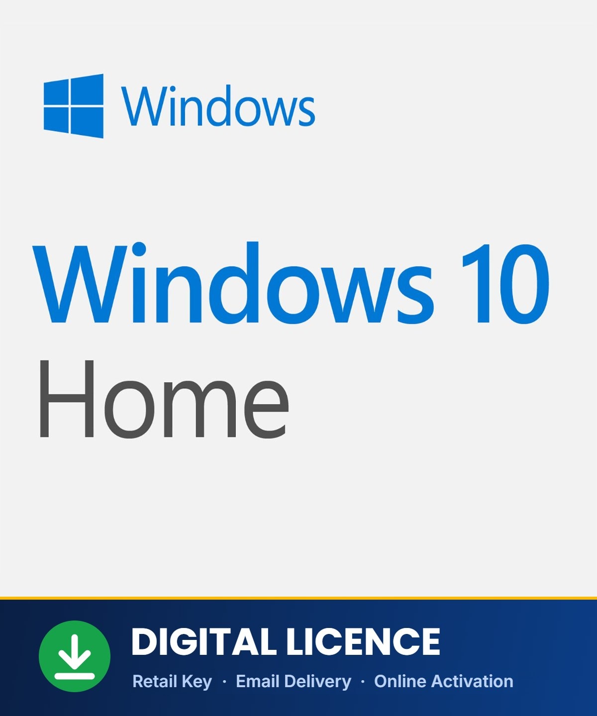 Windows 10 Home digital licence key