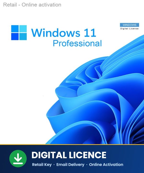 Windows 11 Professional genuine digital licence key